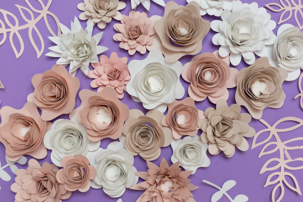 Flores de Papel Cricut
