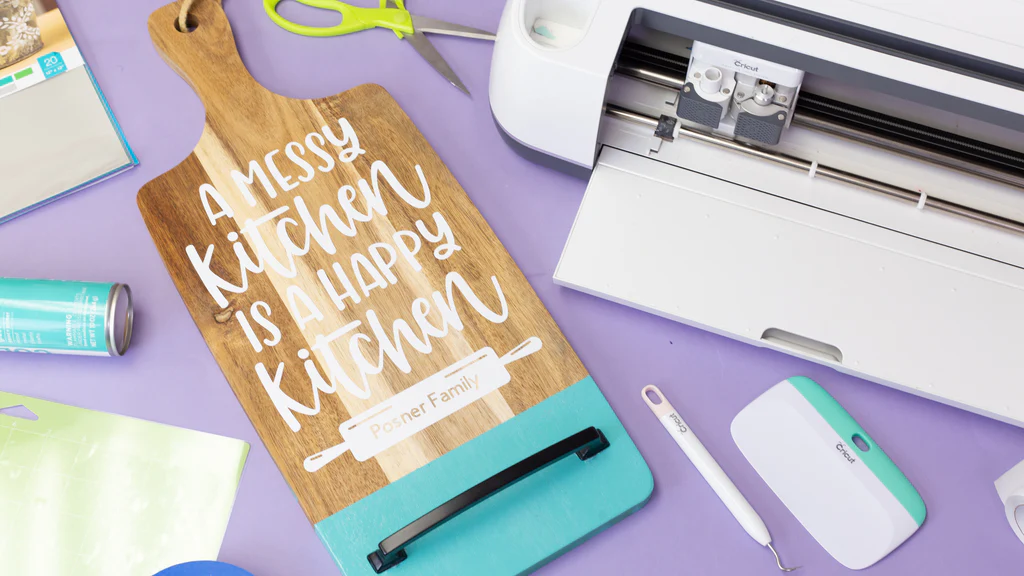 Projeto DIY de cozinha econômica Cricut