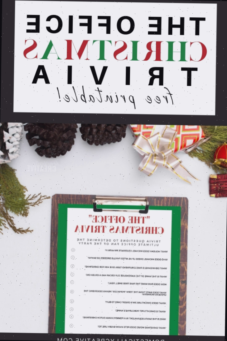 O Quiz de Natal do The Office para Imprimir
