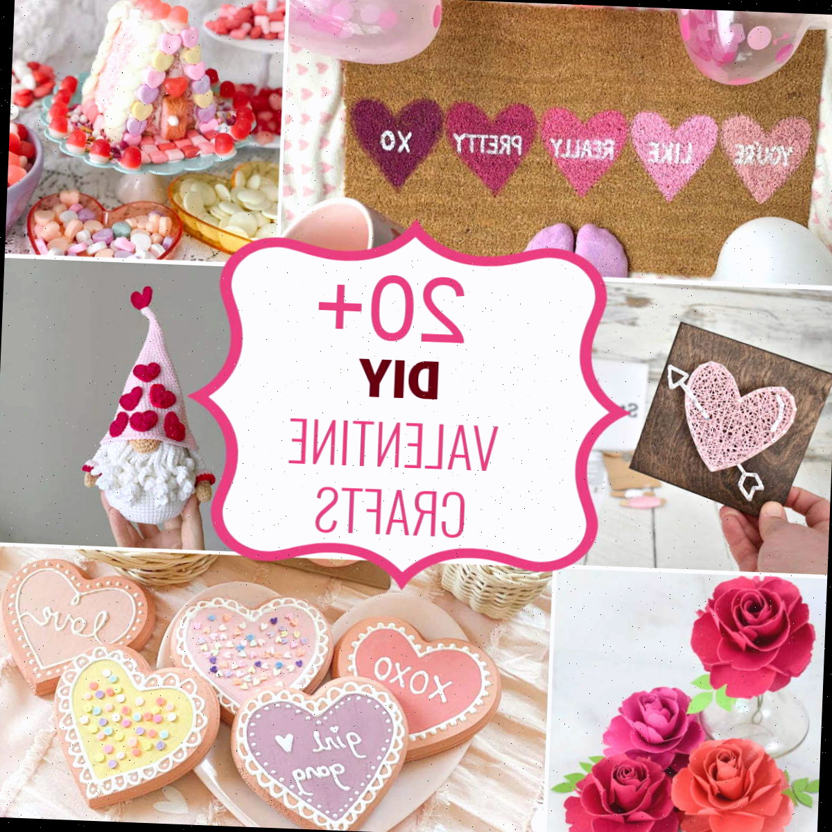 20 Artesanato DIY para o Dia dos Namorados que Fazem Ótimos Presentes