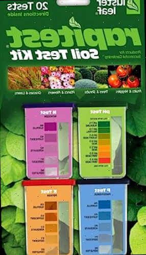 Kit de teste de solo Rapitest para jardins, hortas, flores e gramados. O testador de solo, projetado e fabricado nos EUA, mede e analisa com rapidez e precisão a acidez do pH do solo e os nutrientes do jardim.
