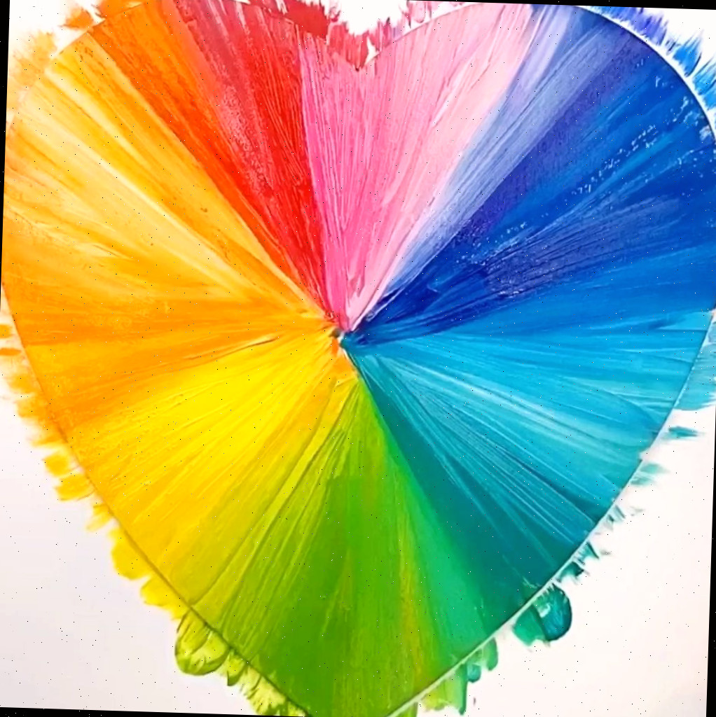 Pintura com Roda de Cores