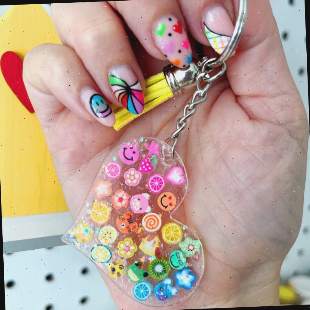 Chaveiros Acrílicos DIY