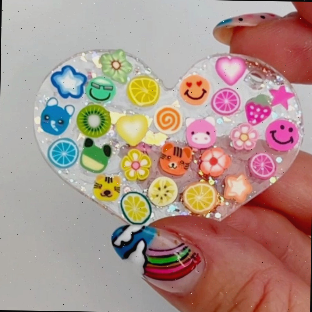 Chaveiros Acrílicos DIY