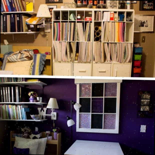 Antes e Depois da Parede de Destaque - Marty's Musings