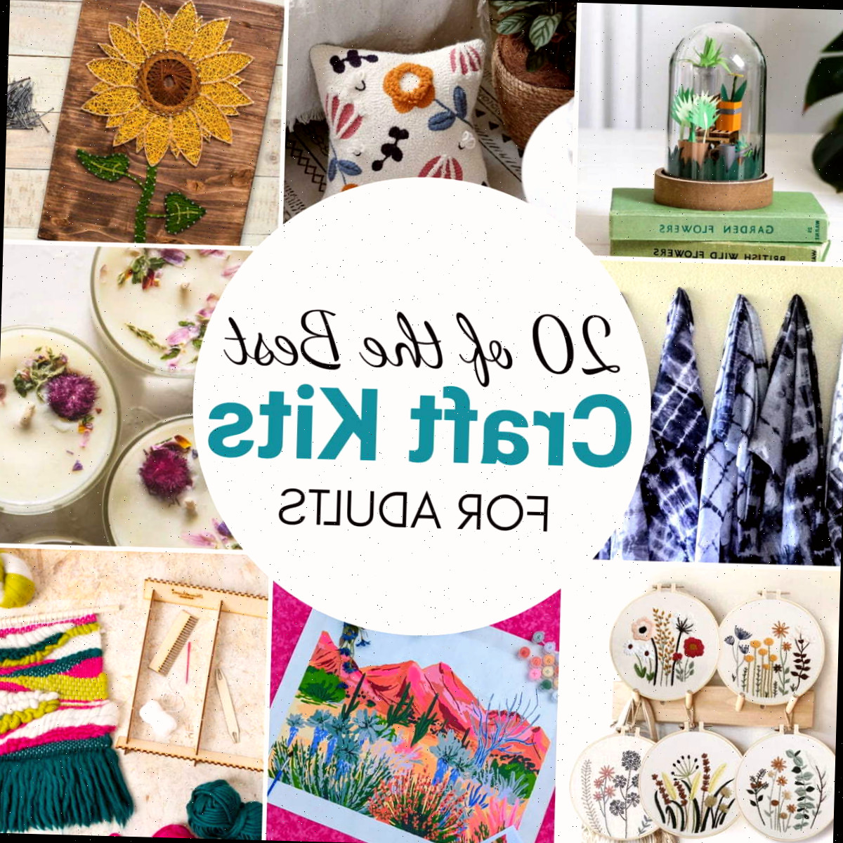 20 dos Melhores Kits de Artesanato para Adultos para Presentear ou Fazer Você Mesmo