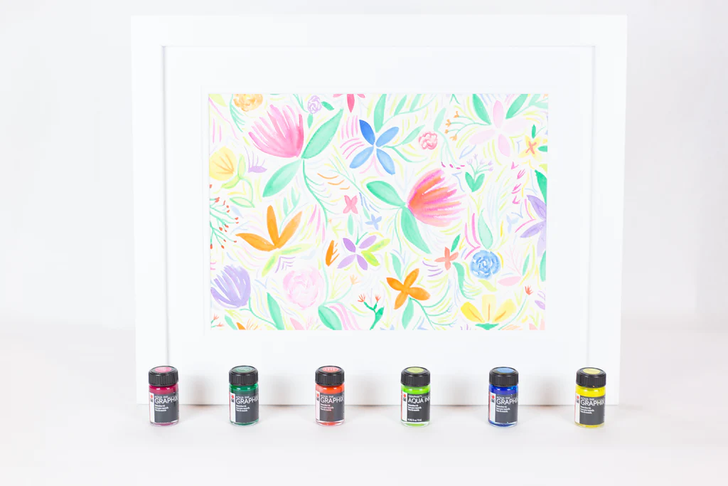 Tutorial de Aquarela Floral