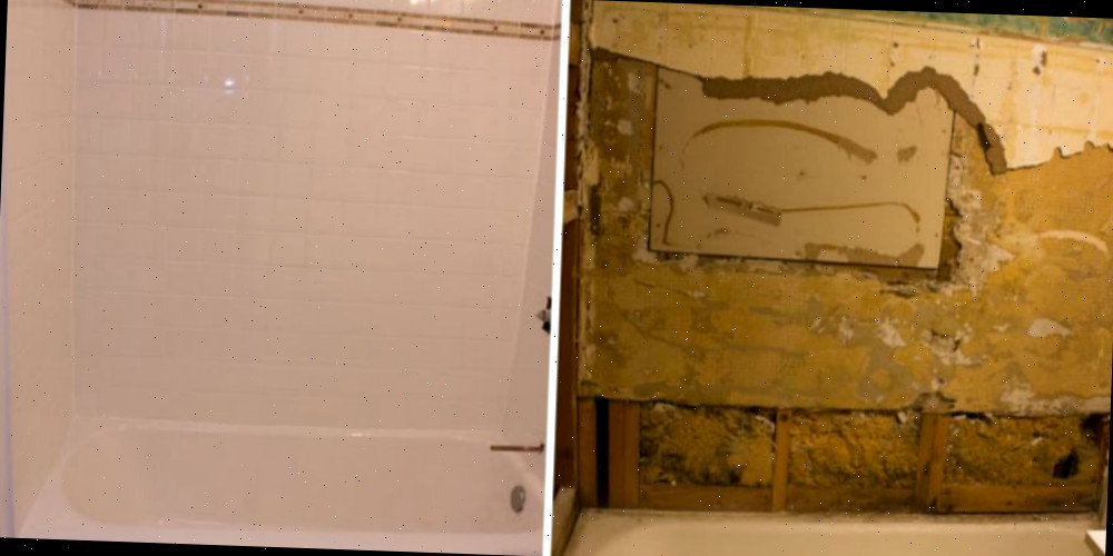 Antes e Depois do Chuveiro