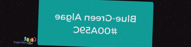 Cor Alga Azul-Verde