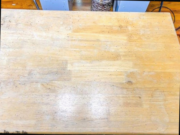 topo de bloco de carne no carrinho de cozinha do Facebook Marketplace