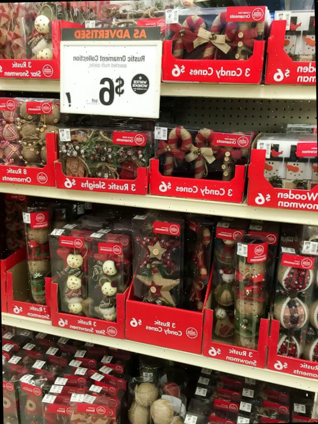Decoração de Natal na Big Lots