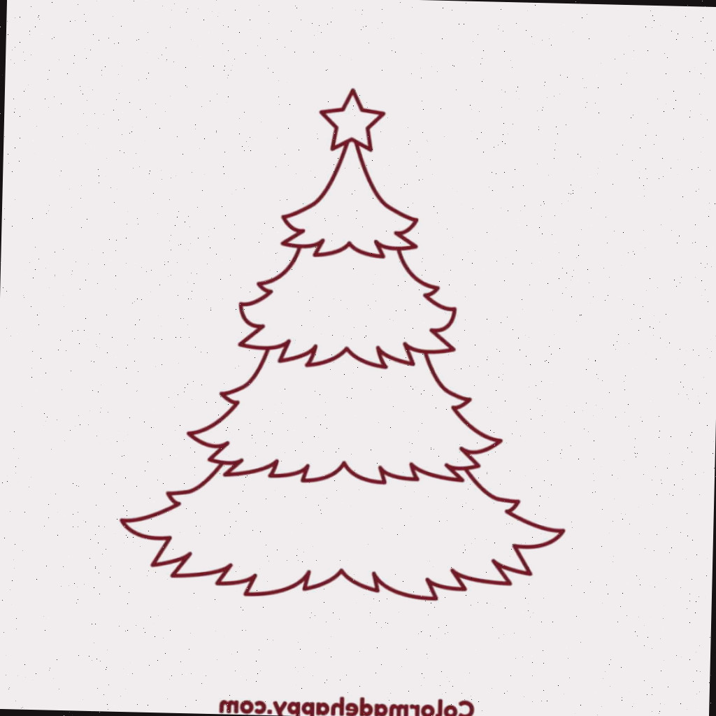 Seção final da árvore de Natal adicionada ao esboço