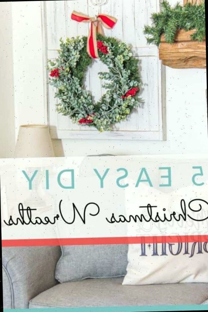 Essas 5 sugestões simples de guirlandas de Natal DIY vão te motivar a enfeitar de maneira prática e acessível para as celebrações!