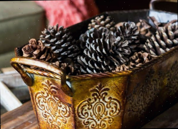 Cheio de achados de bazar, elementos naturais e acessórios reaproveitados, o blog Marty’s Musings compartilha dicas e truques fáceis de decoração de outono.