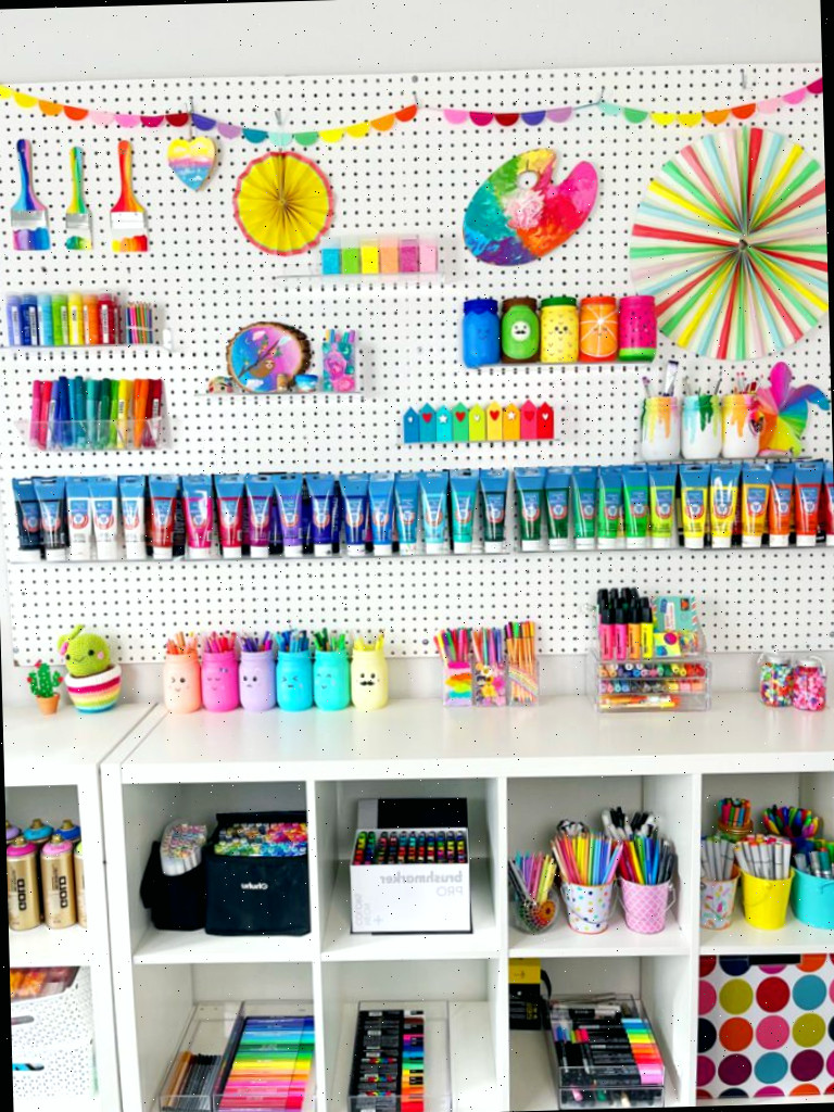 Organização de espaço de artesanato