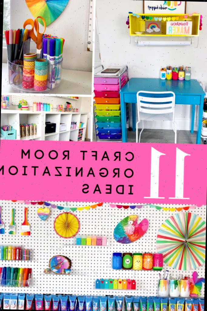 Sugestões de organização para espaço de artesanato