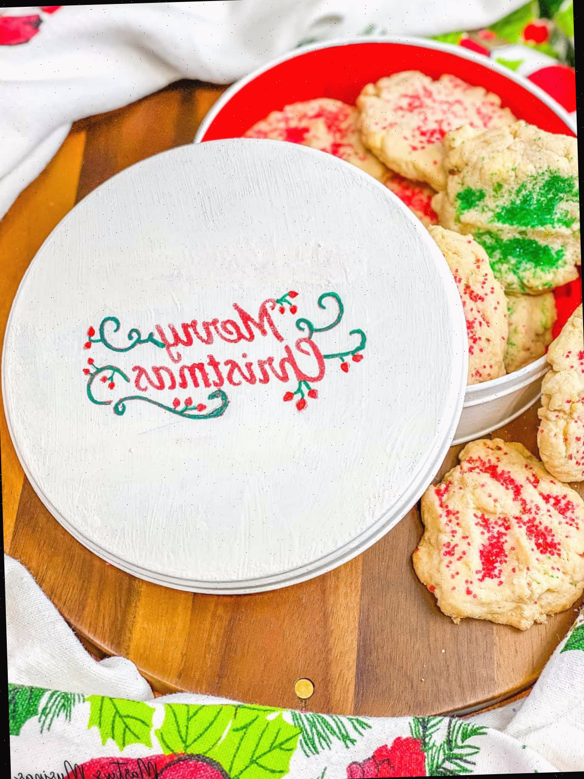 Como Fazer a Lata de Biscoitos de Natal Perfeita