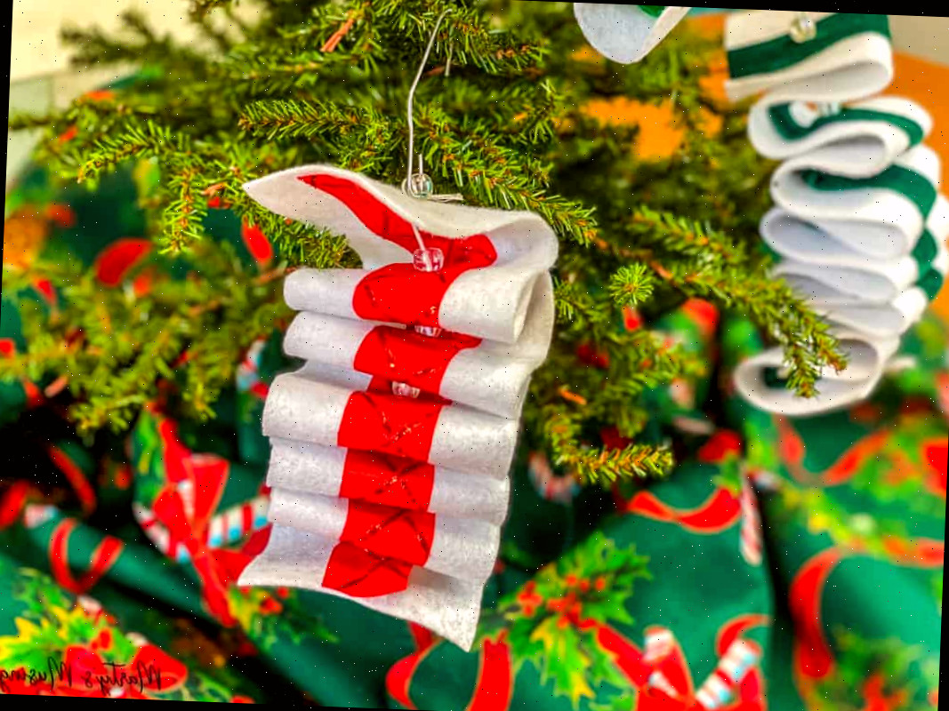 Ornamentos de Feltro DIY para o Natal