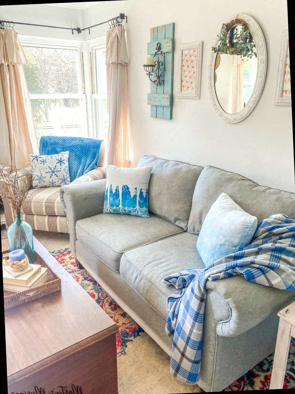 Decorações de inverno aconchegantes para casa