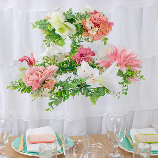 Candelabro Floral DIY