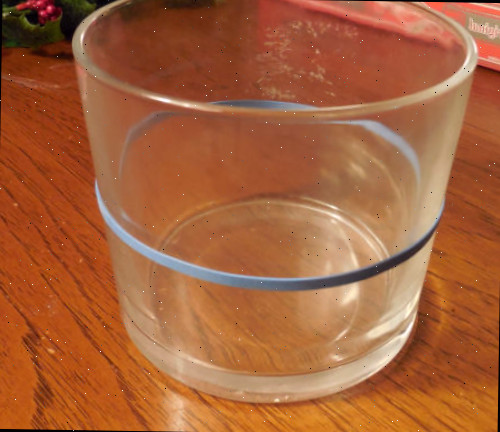 Vaso de vidro vazio