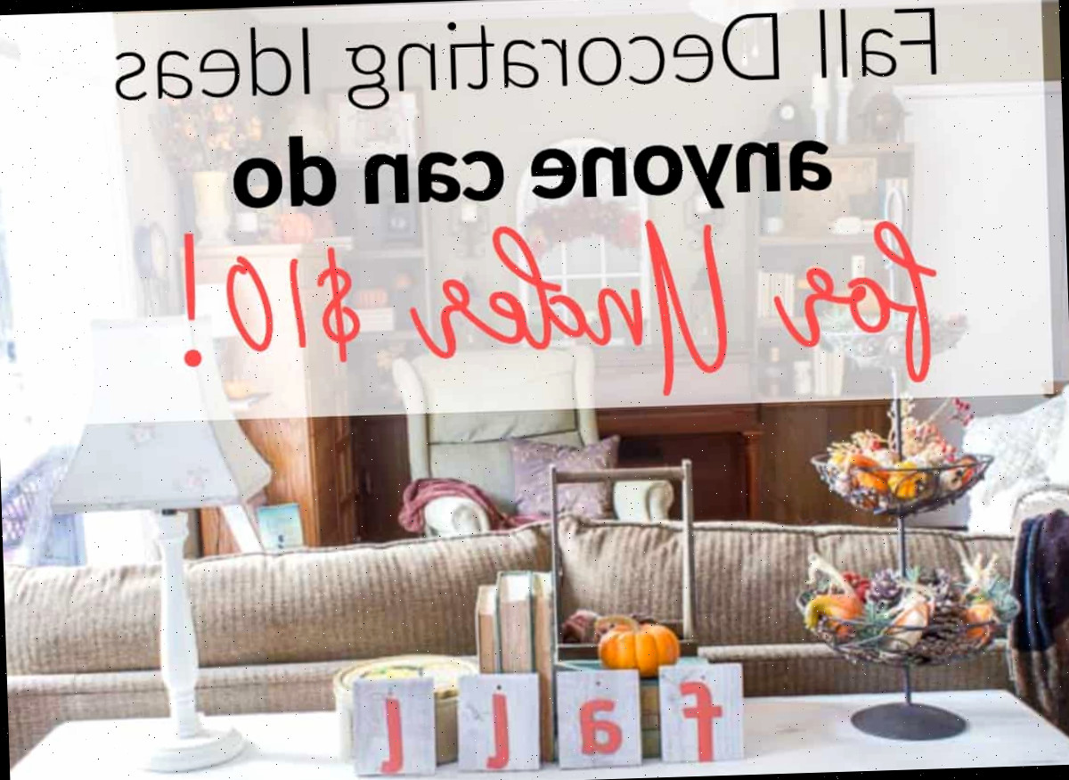 Ideias Fáceis de Decoração de Outono com Orçamento