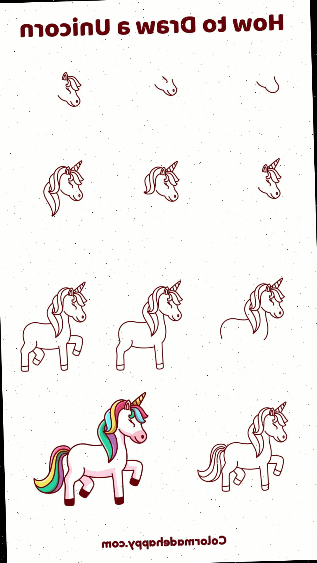 Como Desenhar um Unicórnio