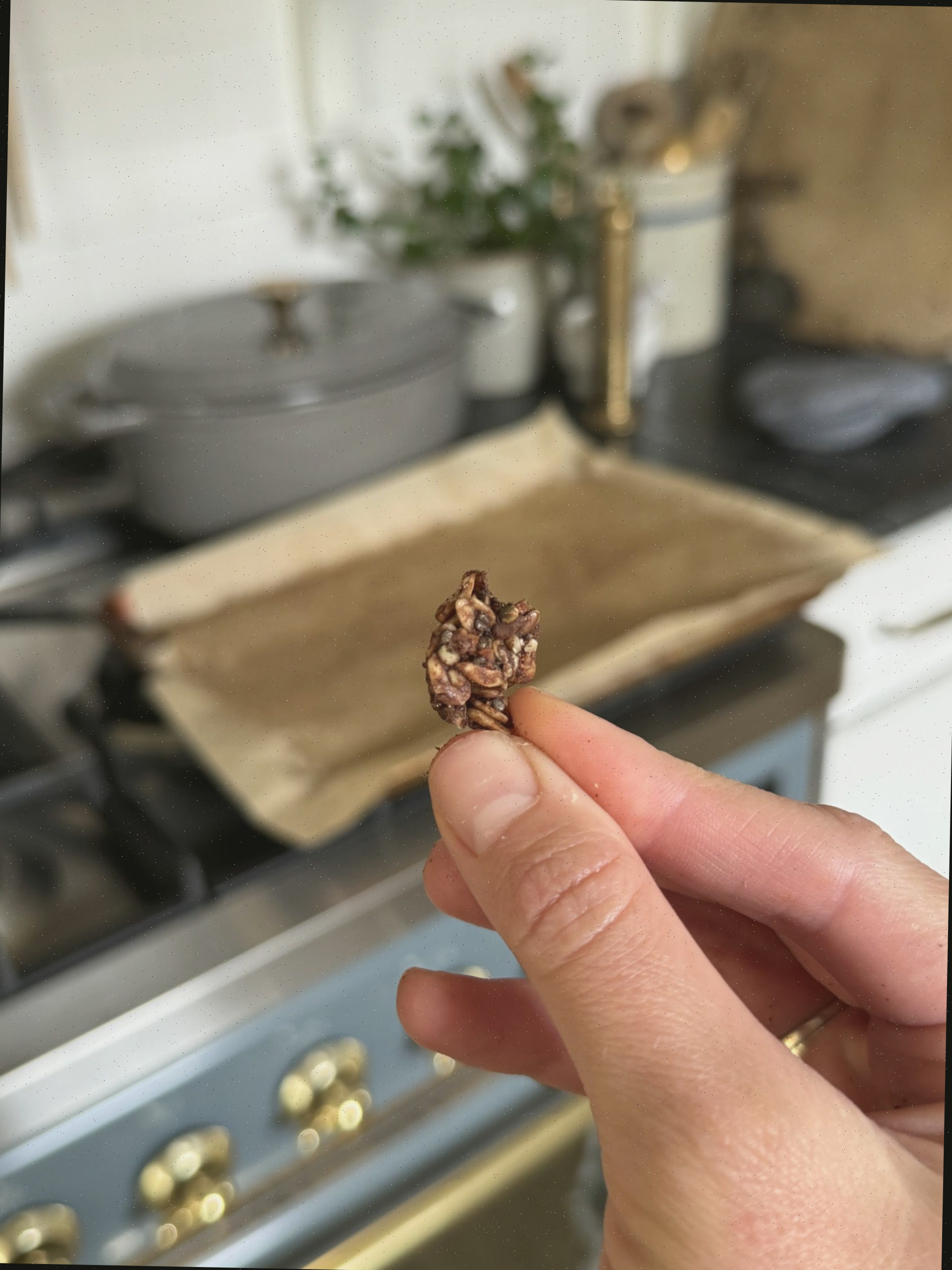Clusters de granola crocantes