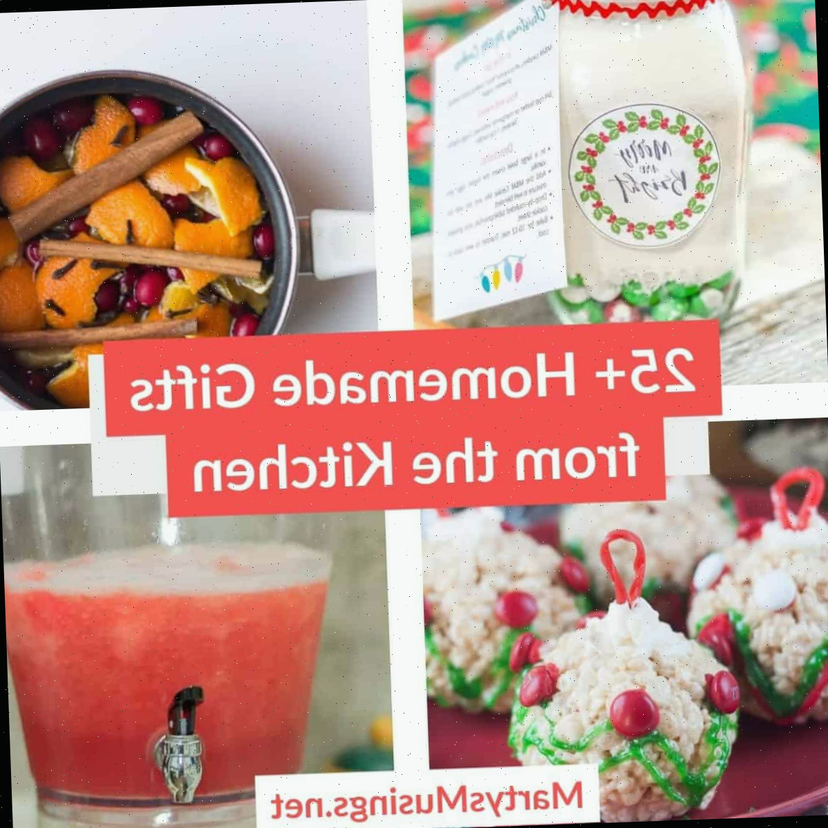 Presentes caseiros da cozinha