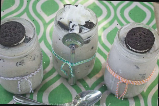 Sorvete caseiro de Oreo de Marty’s Musings