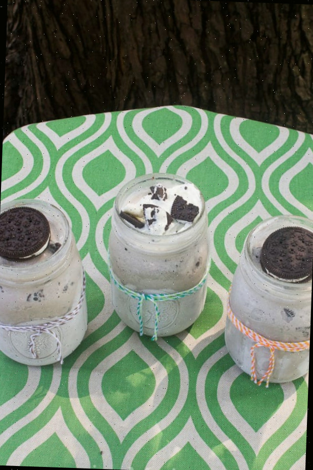 Sorvete caseiro de Oreo de Marty’s Musings
