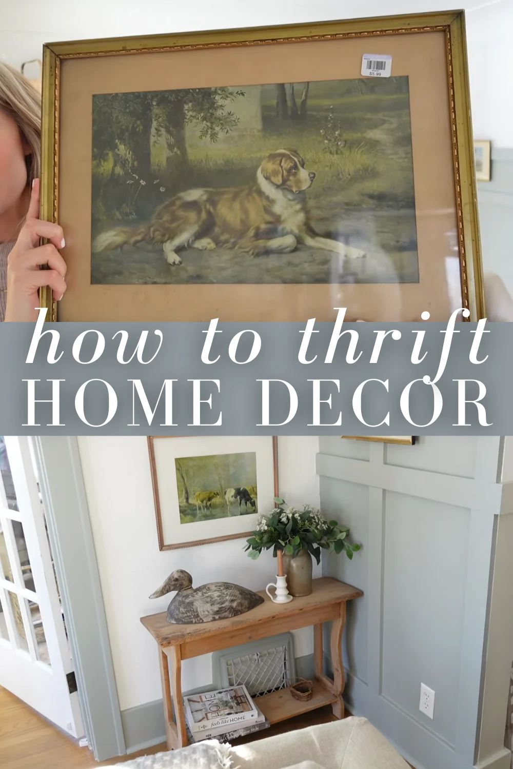 Como comprar decoração de segunda mão