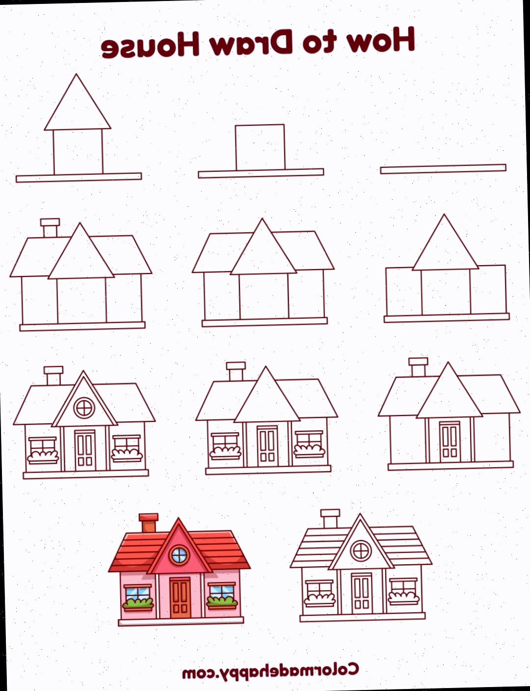 Como Desenhar uma Casa