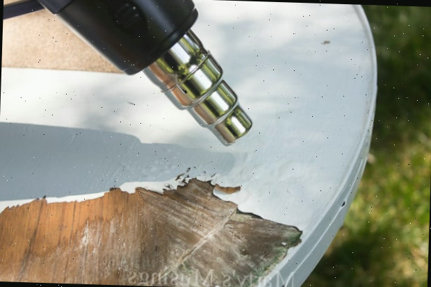 Como Remover Tinta da Madeira