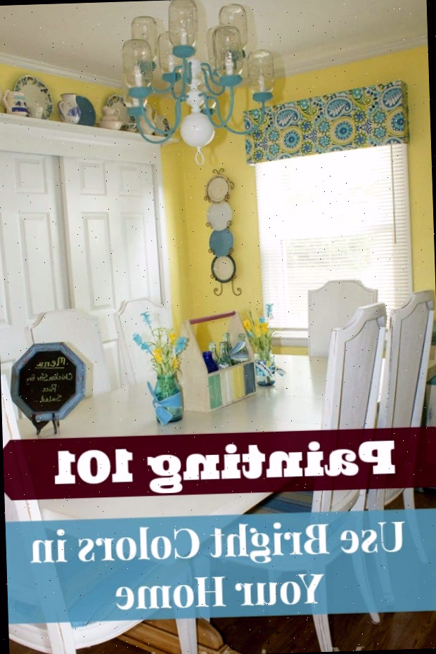 Como usar Cores de Tinta Brilhante na Sua Casa - Marty's Musings