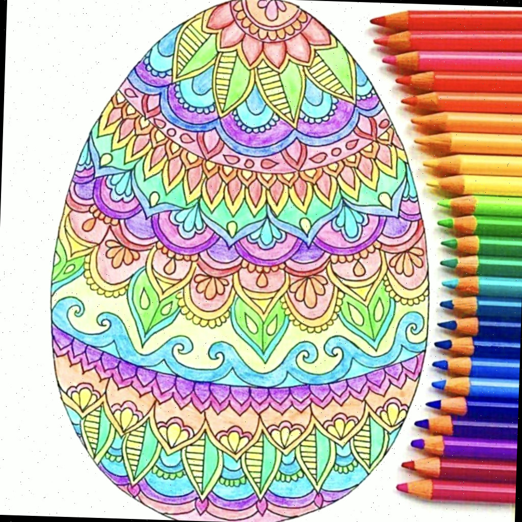 Página para Colorir de Páscoa