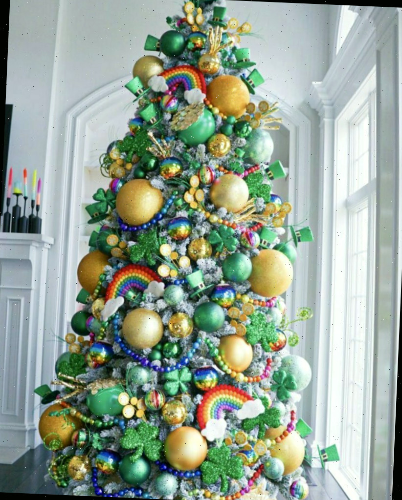Árvore de Natal do Dia de São Patrício