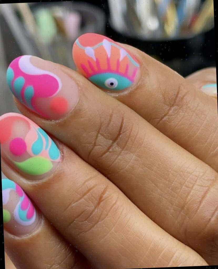 Unhas de verão
