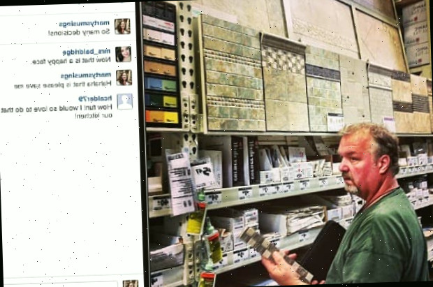 Instagram Azulejos de Chuveiro DIY a partir das Musings de Marty