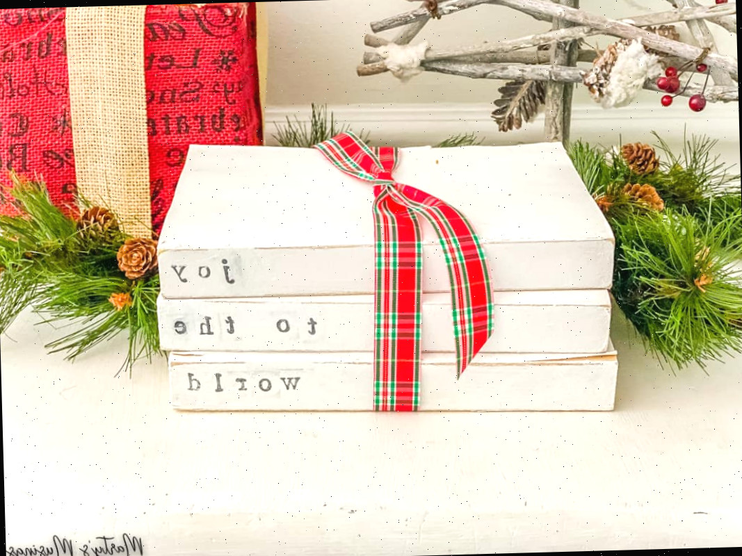 Livros Carimbados DIY