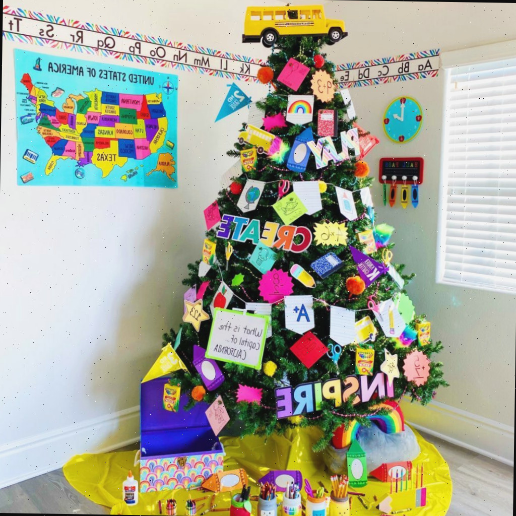 Árvore de Natal da Escola de Aprendizagem