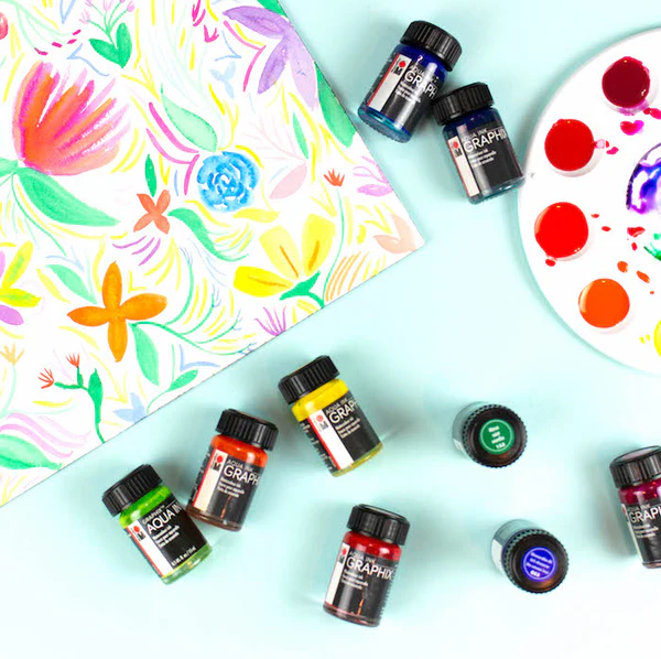 Pintura em Aquarela Floral
