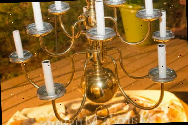 Candelabro Mason Buddies por Marty's Musings-7