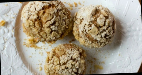 Muffins de Especiarias de Abóbora com Cobertura de Streusel