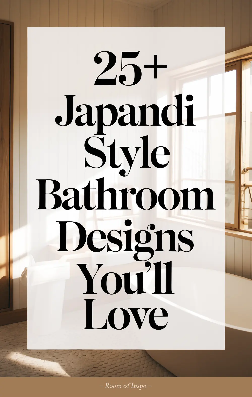 Um Pin do Pinterest para a postagem 'Ideias de Design de Banheiro no Estilo Japandi'.