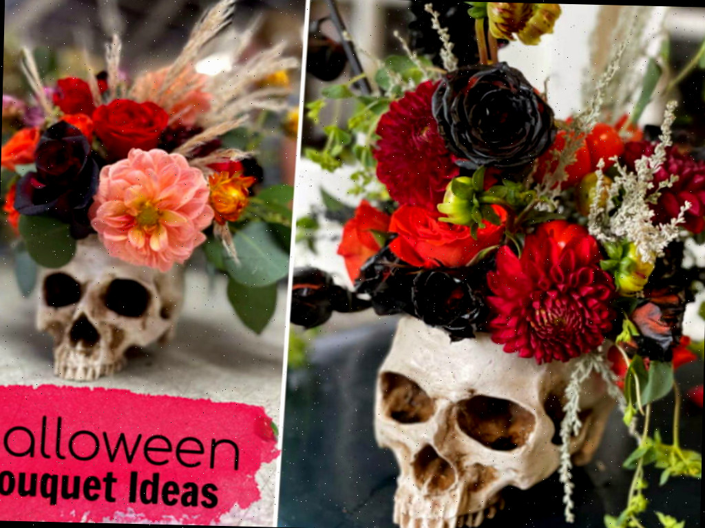 Sugestões de Buquê de Halloween