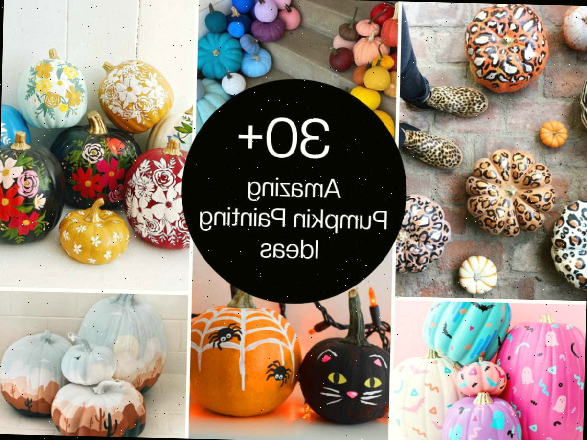 30+ Ideias de Pintura de Abóbora que Vão Impressionar Você