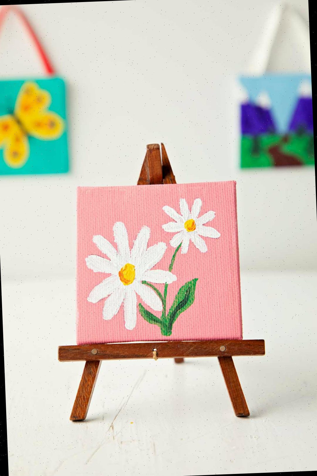 Ideias de Pintura em Mini Tela em Vídeo