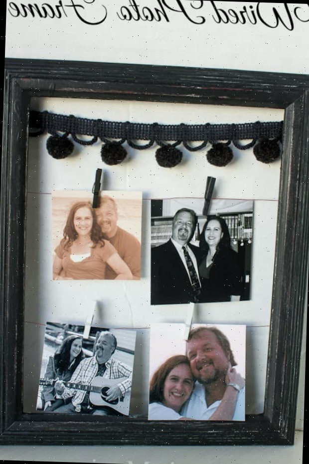 Porta-retrato com arame - Marty's Musings