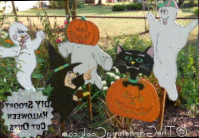 Recortes Assustadores de Halloween DIY